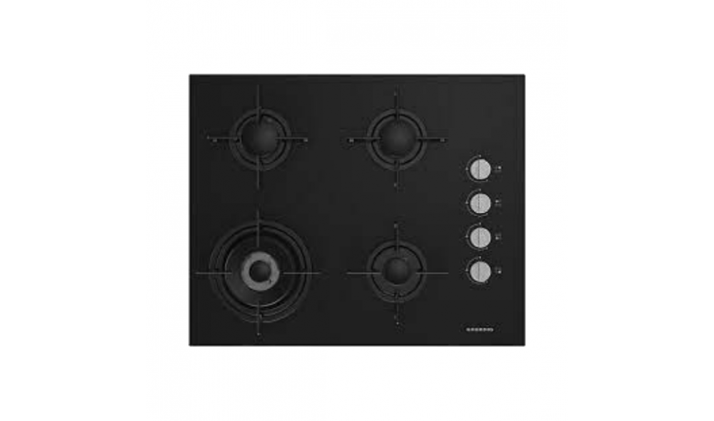 Grundig GIGL 622410 B Wok Gözlü Siyah Cam Ankastre Ocak